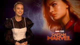 Space or 90s? Captain Marvel Stars Answer Important Questions [CC]