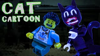 LEGO CARTOON CAT horror stop motion / TREVOR HENDERSON