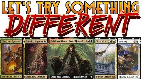 5 Unique Builds For 5 Commanders