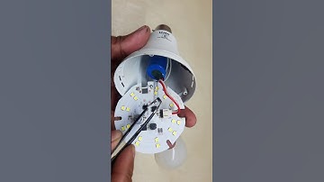 Rechargeable LED bulb repair