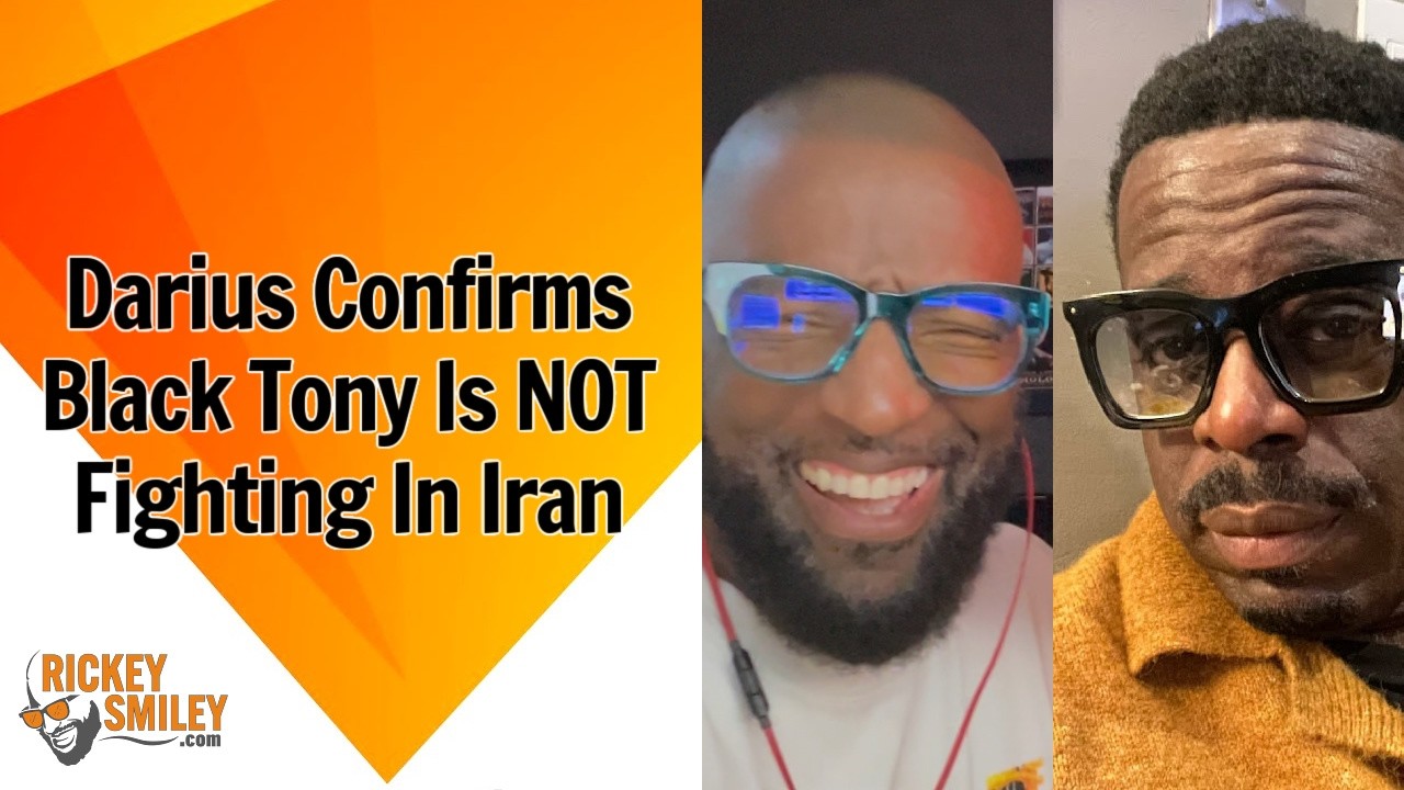 Darius Confirms Black Tony Is NOT Fighting In Iran