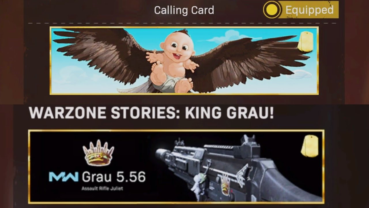 FREE Warzone Stories Calling Card Set Live Now😱 YouTube