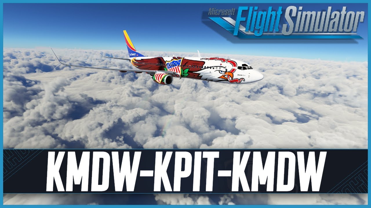 MSFS LIVE | Real World Southwest OPS + GSX Pro | Chicago to Pittsburgh ...