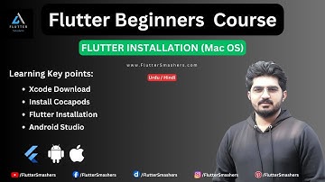 FLUTTER Mac OS Installation | Easiest Way | Flutter Beginners Course 2025