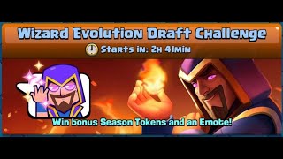 BEST TIPS AND TRICKS for the WIZARD EVOLUTION DRAFT CHALLENGE! - Clash Royale