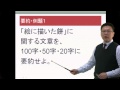 文章力向上講座　要約
