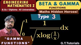 How to solve  GAMMA FUNCTIONS  | Type 3 📝 Solved Example 4| ENGINEERING MATHEMATICS|B.Sc | All Univ.