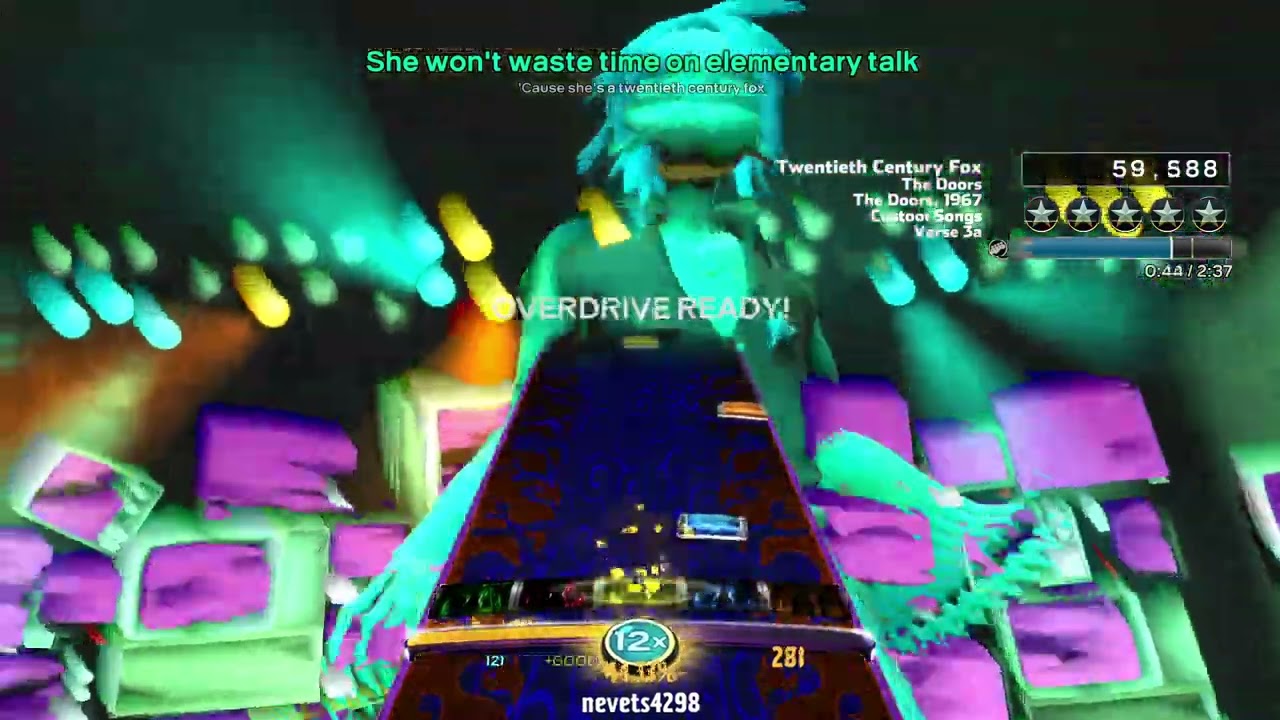 Twentieth Century Fox (1967) by The Doors - Bass FC 100% Rock Band 3 Deluxe RPCS3