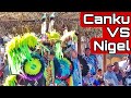 (Canku Onestar VS Nigel Schuyler) North VS South Mens Fancy Special @ Pala Powwow 2017 4K