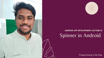 15. Spinner using ArrayAdapter in Android