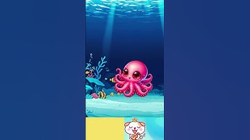 Thumbnail of Little Octopus, kids song about an Octopus #kidssong #babysongs #octopus