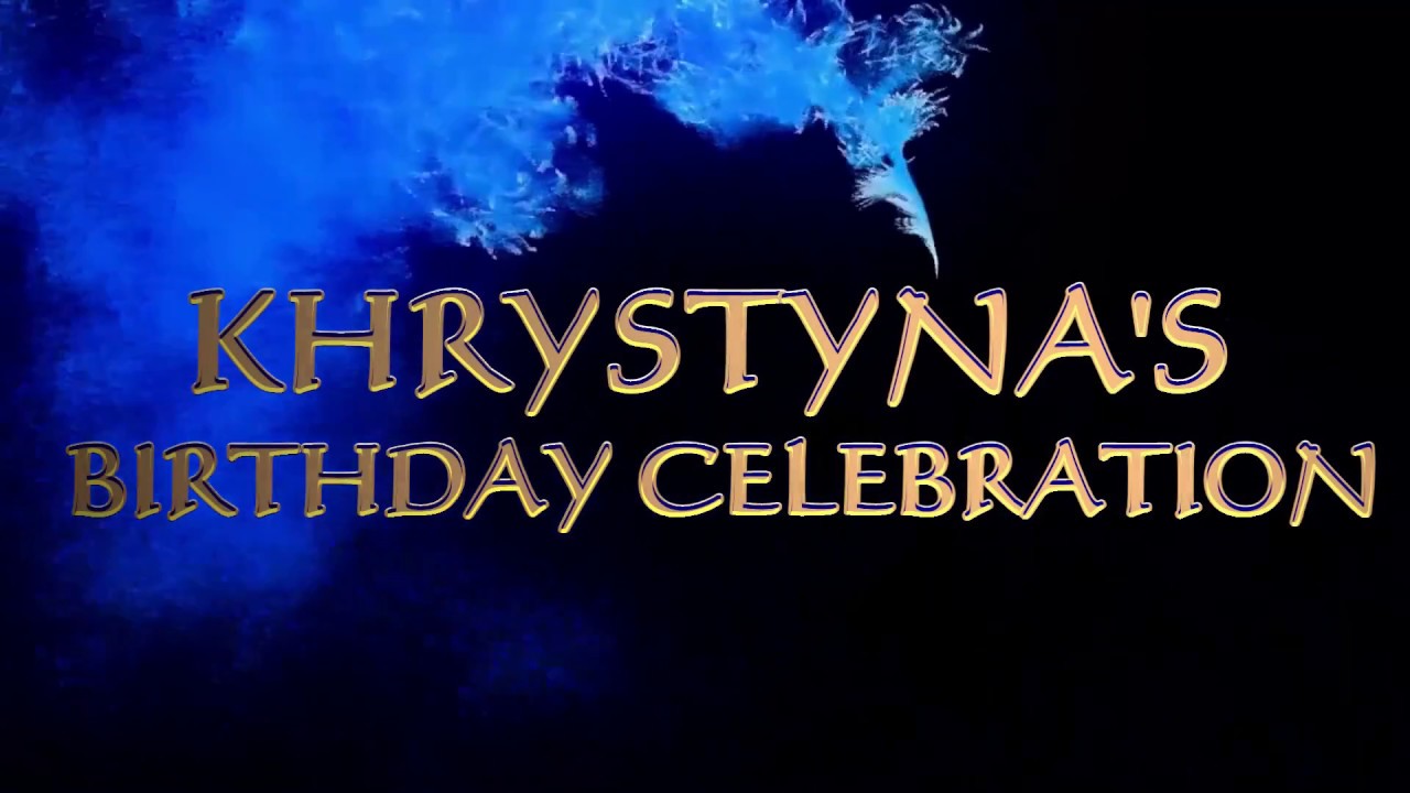 Khrystyna's Frozen Birthday Celebration