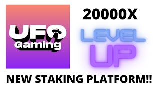 Breaking News! 🤳UFO Rolling out Staking Platform Plus BETA Testing Super Galactic Android app screenshot 5