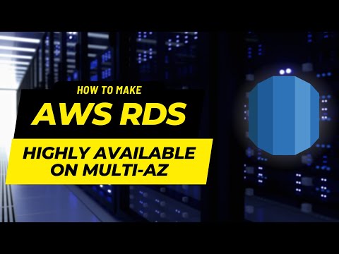 Make AWS RDS Highly Available on Multi-AZ