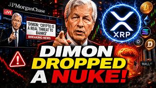 CRAZY?! JAMIE DIMON JUST DROPPED A NUKE LIVE ON TV ON XRP & CRYPTO!