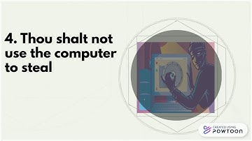 10 Commandments of Computer Ethics