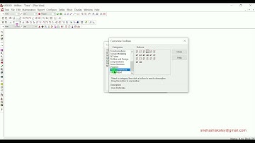 Customize LISCAD Toolbar
