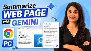 How to Summarize a Web Page With Gemini in Chrome