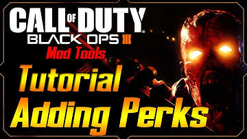 Black Ops 3 Mod Tools tutorial Ep.6 Perk Machines