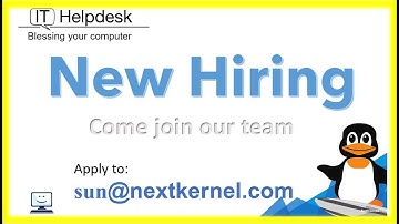 New Hiring 2021: IT Help Desk Technician
