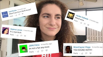 REACTING TO HATE/WEIRD COMMENTS