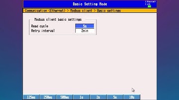 Yokogawa MVAdvanced Modbus Ethernet Communication Configuration with MW100