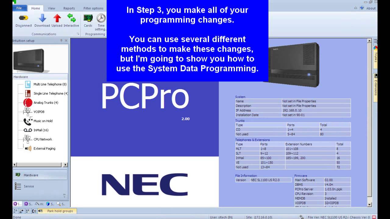 Nec Sv8100 Pc Pro Software Download