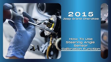 How to Use Steering Angle Sensor Calibration Function on SDS | 2015 Jeep Grand Cherokee