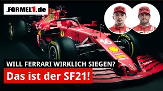 "Grüner" Ferrari in der Analyse | Schwache Performance ein Vorteil?! | F1 2021