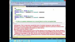 SQL Server Database Recovery Techniques 102