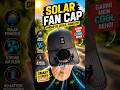🔥 Ye Cap Khud Hawa Deti Hai! Solar Fan Cap Review Hindi