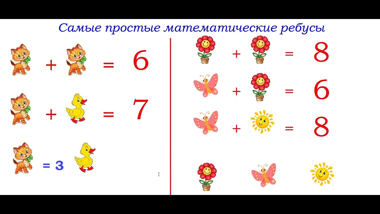 Хитрые ребусы с логикой и математикой