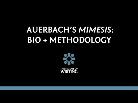 エーリッヒ・アウエルバッハのミメシス|伝記と方法論|文学理論