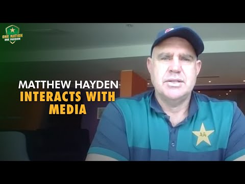 Pakistan Batting Consultant Matthew Hayden Interacts With Media | ICC Men's T20 World Cup