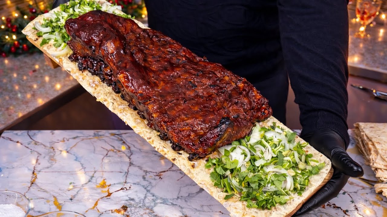 🇦🇲СЕКРЕТ РЕСТОРАННЫХ РЕБРЫШЕК В ДУХОВКЕ!🥩