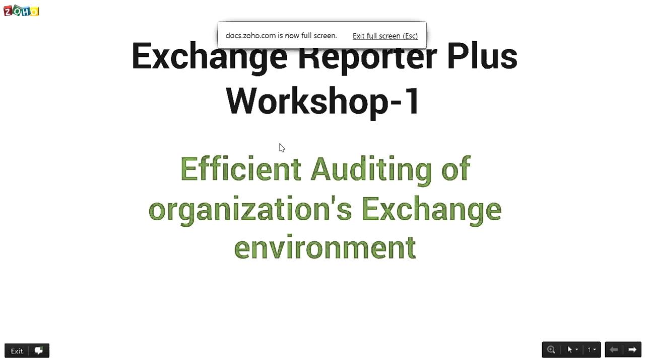 Exchange auditing best practices with Exchange Reporter Plus