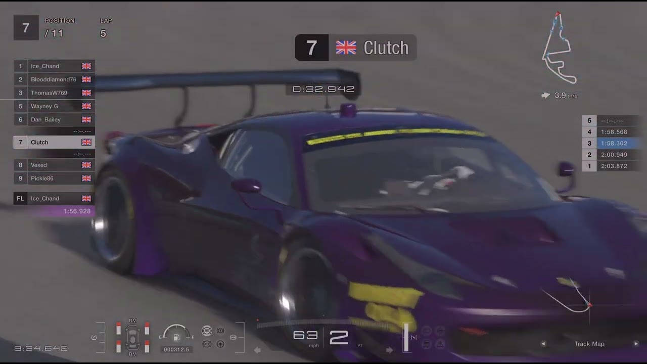 Midnight oil racing league, Season 1, Round 1, race 1.