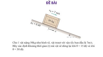 Dynamic Simulation with Recurdyn]Bài 07 - Vật trượt nghiêng với vận tốc ban đầu