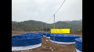 बायोफ्लॉक टैंक को केसे बनाये - Biofloc tank setup A to Z in 4 min