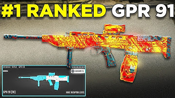 *NIEUW* MEEST KAPOTTE GPR-uitrusting in Warzone GERANGSCHIKT 🔥 (Beste GPR 91-klasse-opstelling)