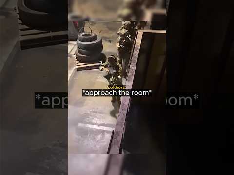 Soldier Misses the Easiest Throw 😂