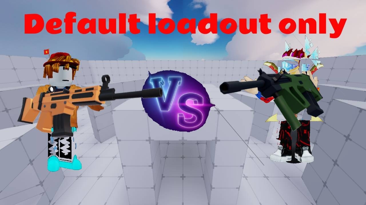 I 1v1 my friend Andy in Roblox Rivals and some 2v2's - YouTube