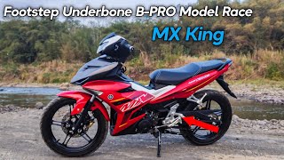 Review Footstep Underbone MX King B-Pro Model Race di MX Abang