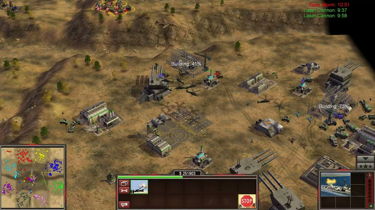 Command & Conquer   Generals boss general VS All generals