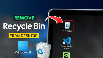 De Prullenbak van het bureaublad verwijderen in Windows 11