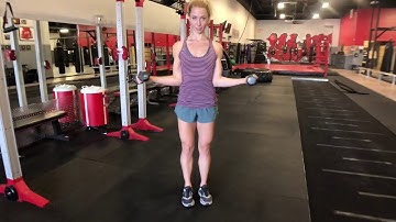 Standing Dumbbell External Rotation