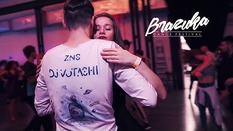 Brazuka 2020 Vladimir Blinov & Valery Ponkina #Zouk improvisation