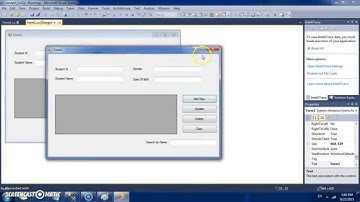 C# SQL Database Tutorial :How to Connect and Use Local Database ( sqlserver ) using C# part #1