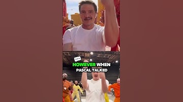 Why does Pedro Pascal always nervously purse his lips when asked about his romantic relationships