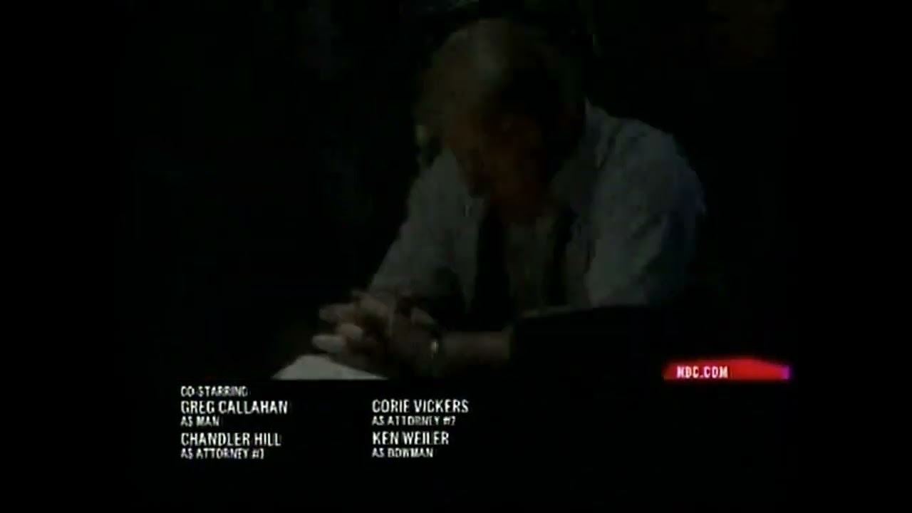 NBC Split Screen Credits April 23rd 2006 YouTube